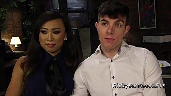 Busty Asian Tranny Venus Lux Ass Banging Horny Guy